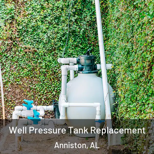  Well Pressure Tank Replacement Anniston, AL
